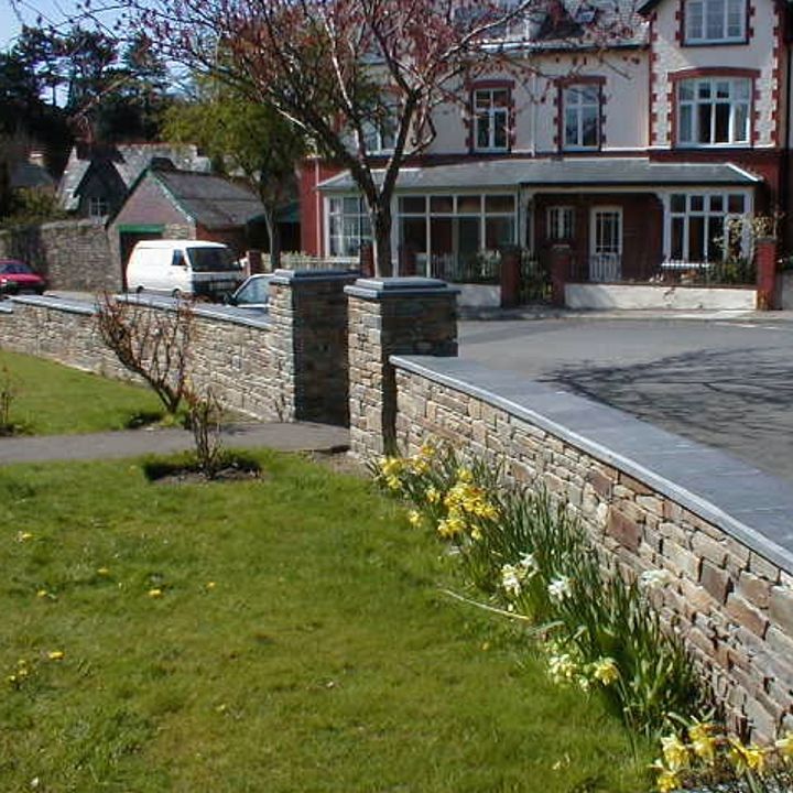 Snowdonia Slate and Stone wall